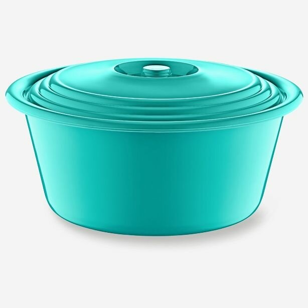 фото Миска с крышкой Turan в ассортименте 12 л