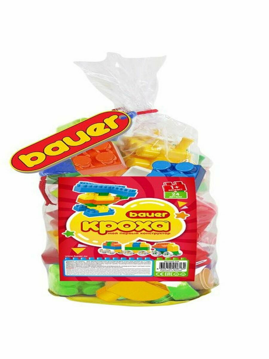 Конструктор Bauer Кроха, 24 элемента - фото №4