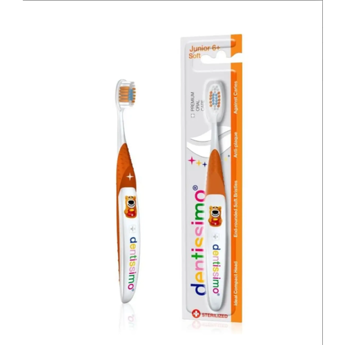 DENTISSIMO Зубная щетка детская 6+
