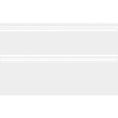 FMB030R Плинтус Фару белый матовый обрезной 25х15 Цена за 1 шт.