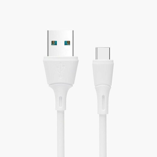 Дата кабель USB - Type-C Celebrat FLY-2T, белый