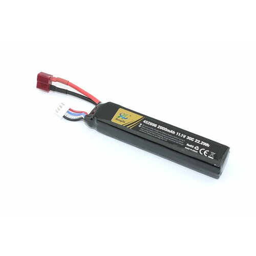 Аккумулятор Li-Pol 11.1v 452096 2000mah разъем T-plug аккумулятор li pol 11 1v 803496 2700mah разъем t plug