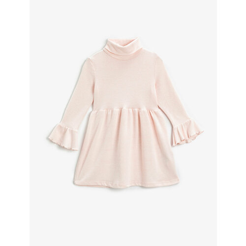 Платье KOTON, размер 6-7 лет, розовый платье koton размер 6 7 лет серый