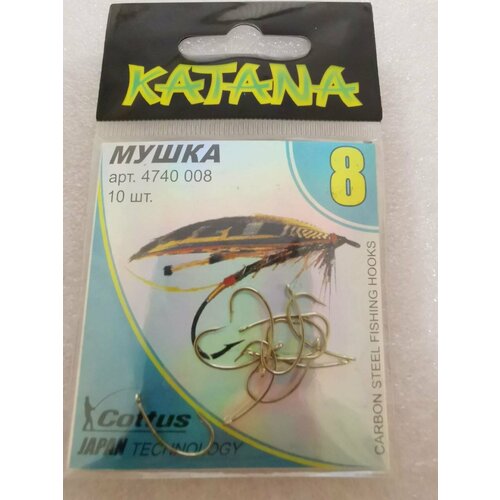 фото Крючки kushiro мушка (4740) №8 cottus