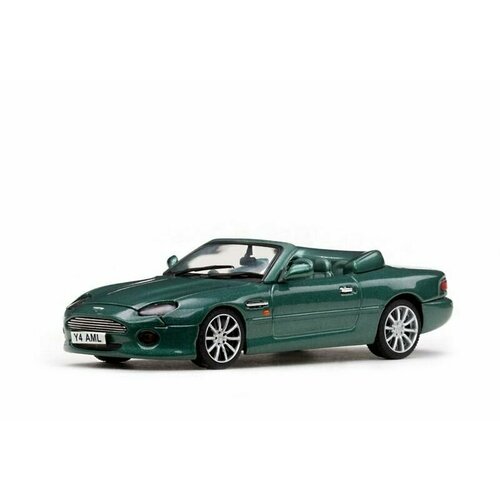 Масштабная модель Aston Martin DB7 Vantage Volante, Green 1 36 aston martin vantage сплав литье под давлением модель автомобиля коллекция игрушек рождественский подарок офисное украшение для дома