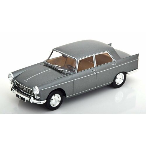 PEUGEOT 404 1960 Metallic Grey, масштабная модель коллекционная