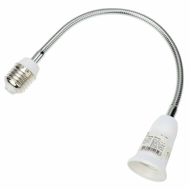 фото Переходник Е27-Е27 гибкий 300 мм, 11-8869, Rexant