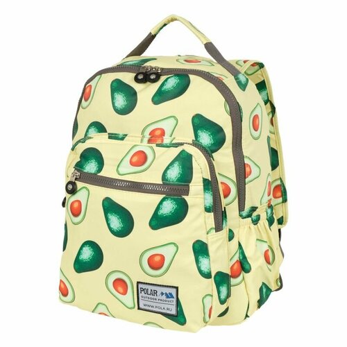 фото Рюкзак polar inc polar п8100-2 городской, желтый (желто-бежевый)