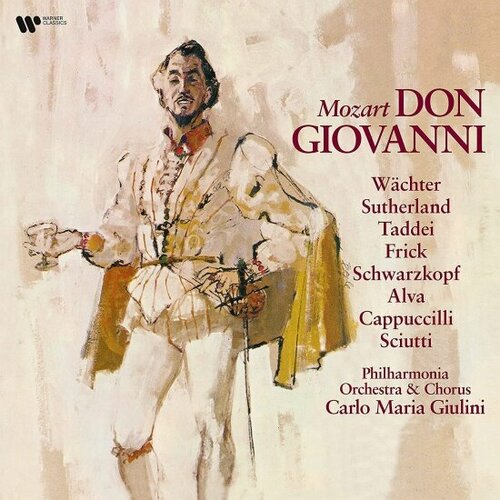 Виниловая пластинка WARNER MUSIC Carlo Maria Giulini, Wachter, Schwarzkopf, Sutherland, Taddei - Mozart: Don Giovanni (4LP)