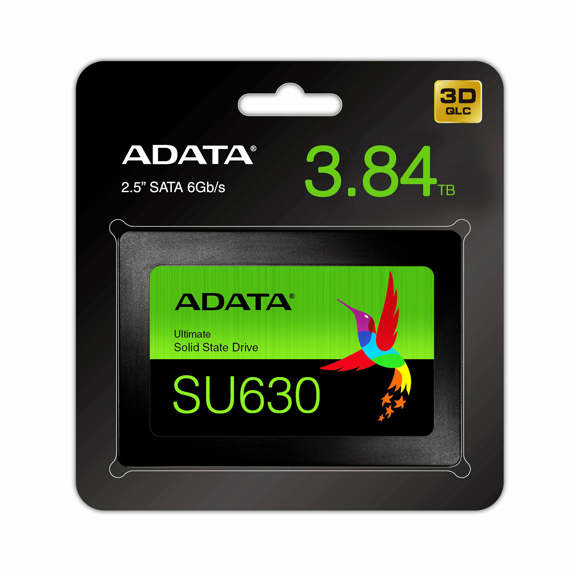 Накопитель SSD 2.5'' ADATA Ultimate SU630 960GB SATA 6Gb/s QLC 520/450MB/s IOPS 40K/65K MTBF 1.5M - фото №12