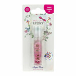 Масло для губ с шариком Lukky Aqua Fleur, увлажняющее, детское, для девочек, в упаковке с розовыми цветами, 7,5 мл - изображение
