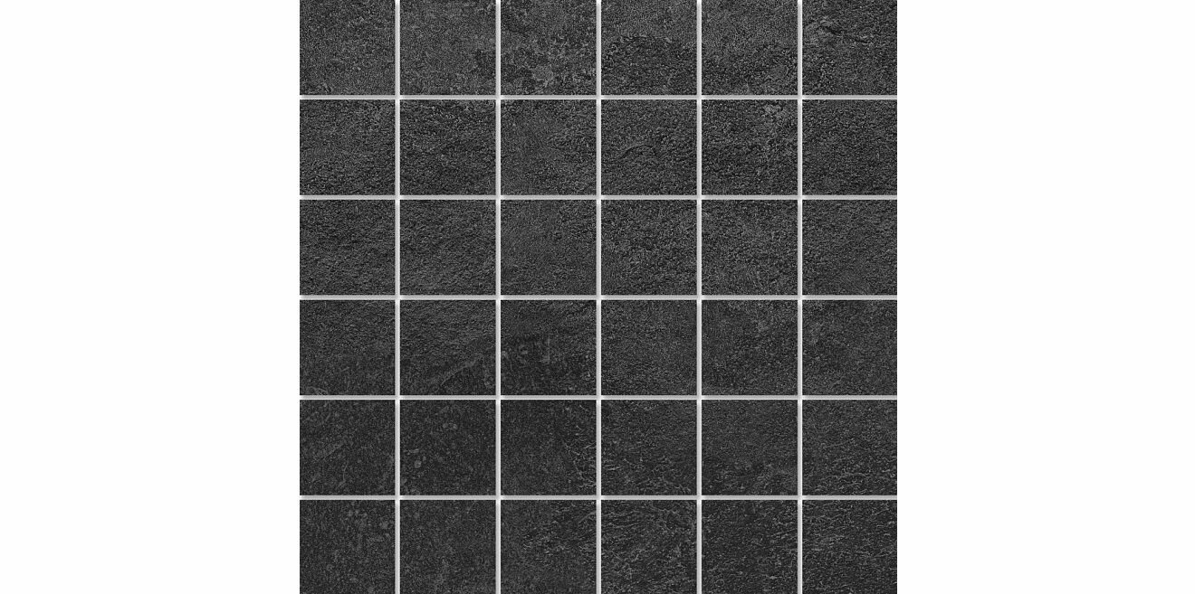 фото DD200720/MM Про Стоун черный мозаичный 30x30x0,9 керам. декор (гранит)