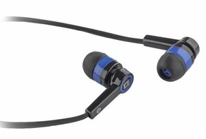 Наушники проводные DEFENDER Pulse 420 black/blue (63423)