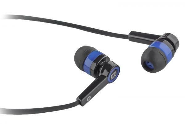 Наушники проводные DEFENDER Pulse 420 black/blue (63423)