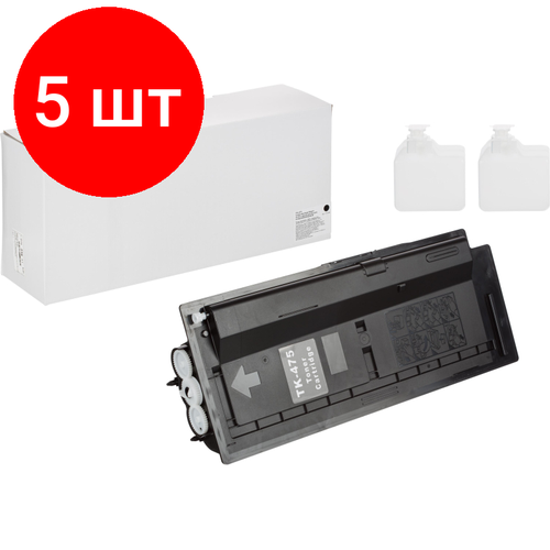 Комплект 5 штук, Тонер-картридж Retech TK-475 чер. для Kyocera FS-6025/6030/6525/6530 original lsu laser scanner motor for kyocera fs 6025 6030 6525 6530 m4028 lsu motor polygon for kyocera 6525 6025