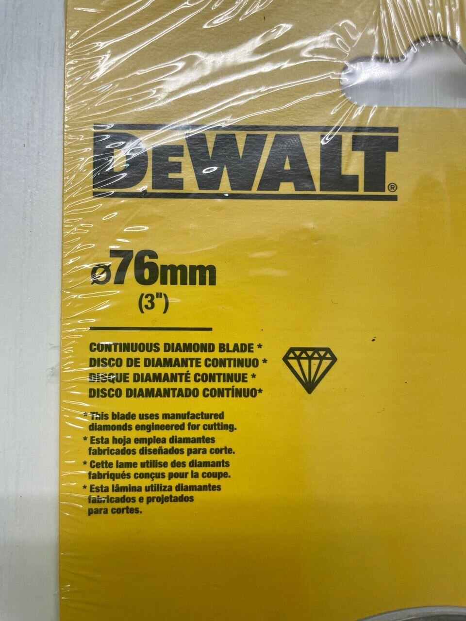 Диск алмазный DeWalt 76*9,5мм DT20591-QZ - фото №6