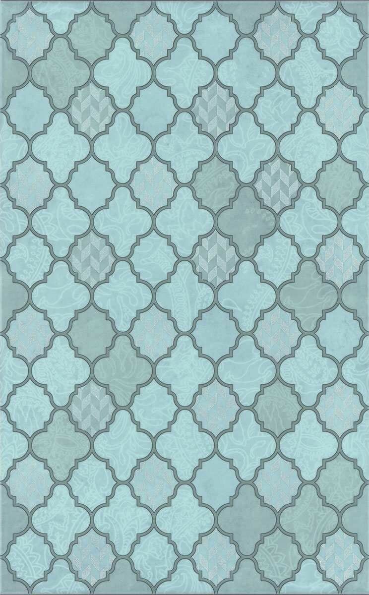 фото OP/A22/6328 Фоскари бирюзовый 25*40 керам. декор