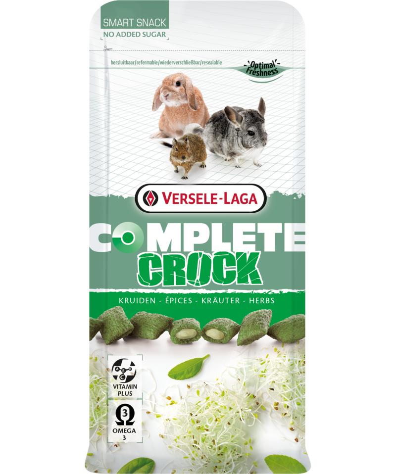 Versele-Laga Complete Crock Herbs снеки с начинкой из мягких трав 50г.