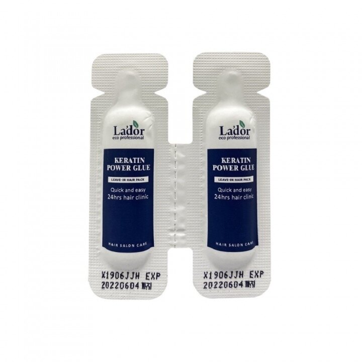 Сыворотка для волос Lador, Keratin Power Glue, 1 г + 1 г, 2 шт