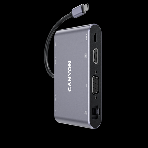 Хаб разветвитель CANYON CNS-TDS14 серебристый 433000₽