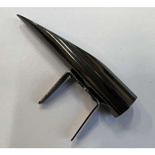 Держатель для ручки (ручкодержатель) сумки, портфелей, 51x10мм, цвет черный никель. Комплект 20шт