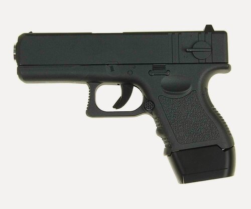 Изображение товара Страйкбольный пистолет "Galaxy" "Glock 17 Mini", 6 мм, черный