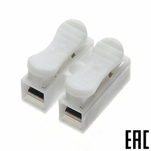 Зажим VSE-CH2 безвинтовой нажимной 2х2,5 кв. мм сталь (73 шт. в комплекте)