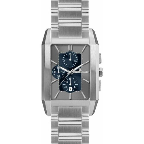 фото Наручные часы jacques lemans, серебряный