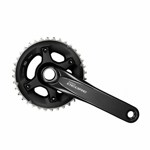 Система шатунов Shimano Deore M6000-2 175мм, 10ск, 34-24Т система shimano xt m8120 b2 175мм для 12 скоростей 36 26t без каретки cl 48 8мм 3мм ifcm81202bex66