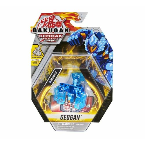 Фигурка-трансформер Bakugan Геоган S3 Babadrill 6059850/20131554 голубой фигурка трансформер bakugan геоган инсектра сезон 3 6059850 20131555