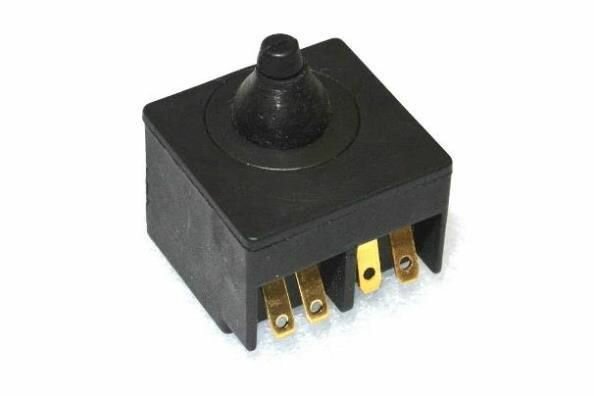 Выключатель (кнопка) на УШМ ИНТЕРСКОЛ 125/750 — фото 1