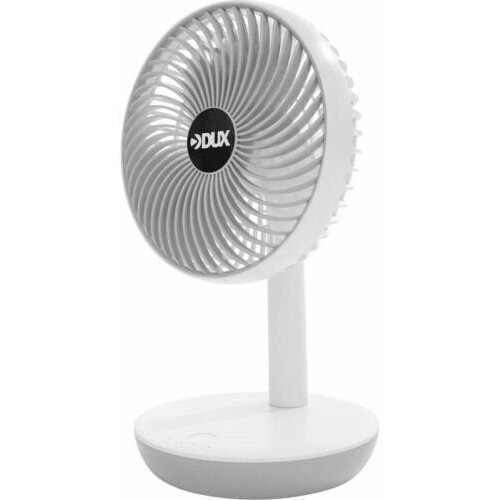 Вентилятор настольный DUX DX-661 60-0214 USB белый 6 Вт 162200₽