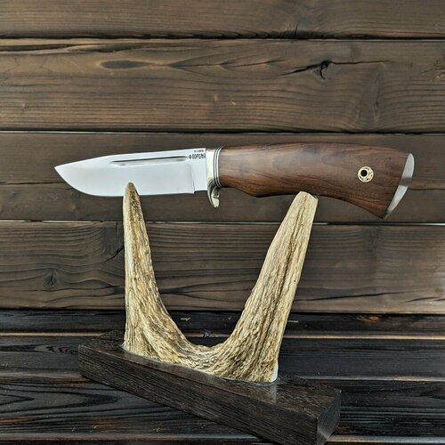 Охотничий нож фиксированный Борема Bjork железнобокий, длина лезвия 15 см, кованая сталь Х12МФ, нож туристический, нож ручной работы нож туристический нож ручной работы нож подарочный охотничий нож охотничий с чехлом нож грибника