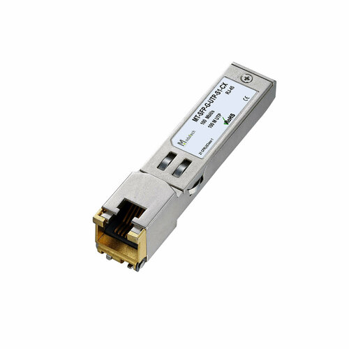 Модуль SFP Copper 1000 Мбитс 01 км UTP RJ45 1903₽