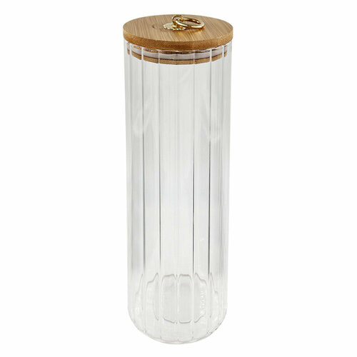 Банка для сыпучих продуктов 1.4 л Unigood с крышкой стекло a0008-04