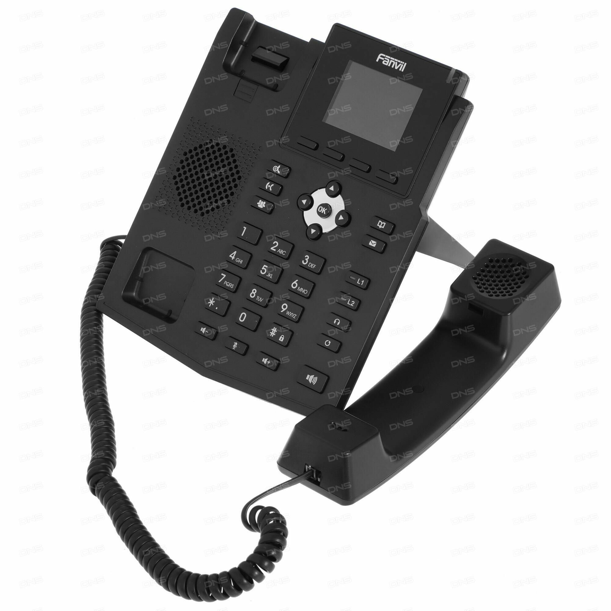 Телефон IP Fanvil X3S Pro черный - фото №14