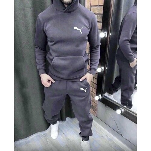 фото Костюм , размер 50, синий нет бренда