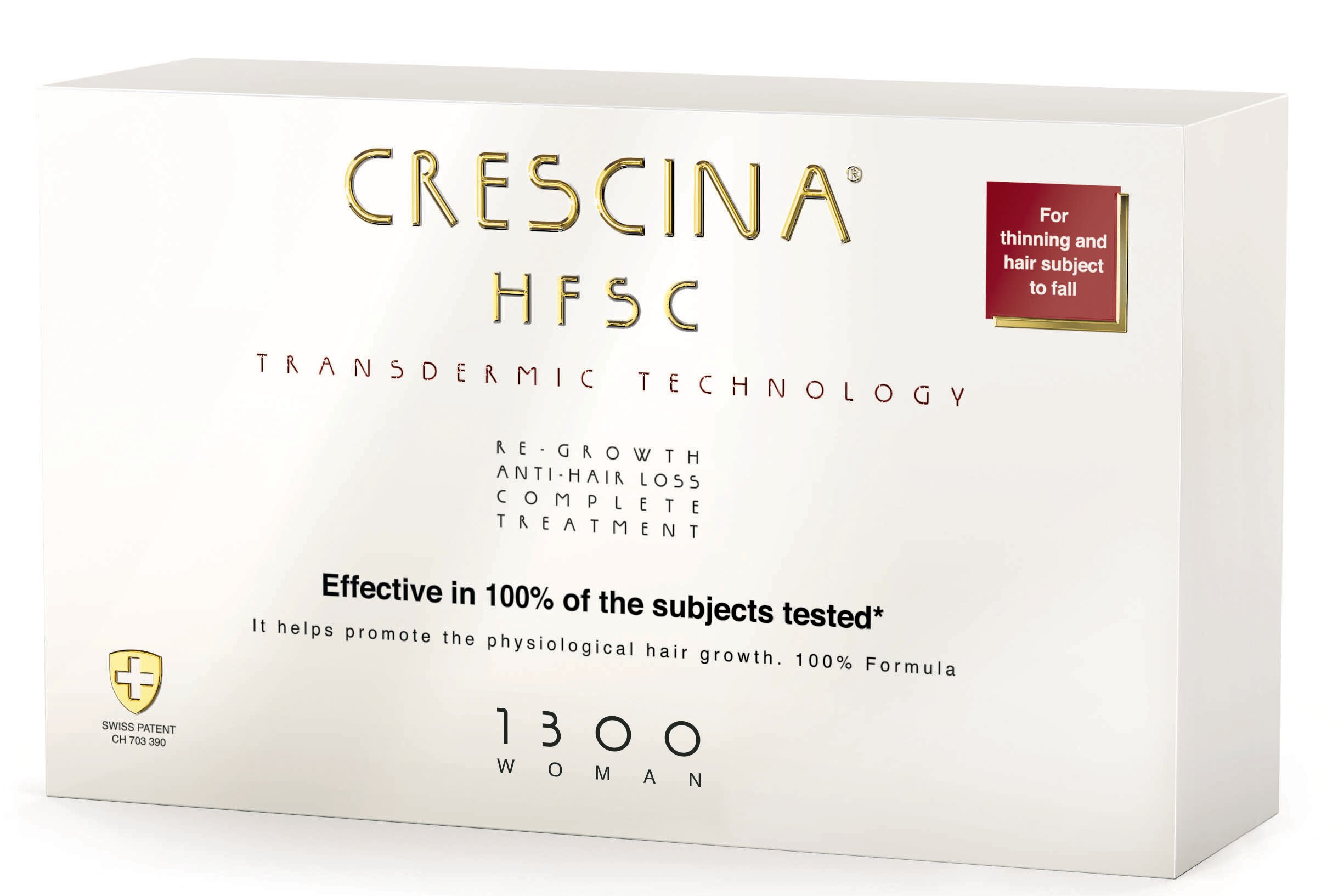 Crescina Transdermic HFSC Комплекс 1300 для женщин 10+10 3,5 мл*20