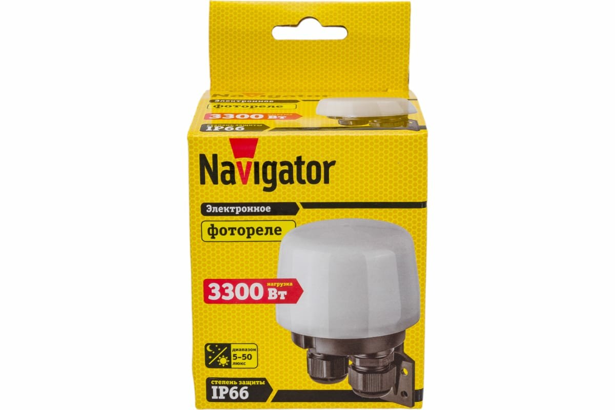 Датчик Navigator NS-PC05-WH Фотореле 80452