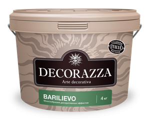 Декоративная штукатурка эффект ткани Decorazza Barilievo BL 001, 4 кг