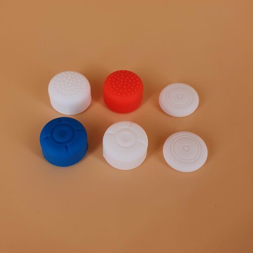 Комплект накладок на стики Nintendo Switch Lite OLED 6 шт разной высоты очень удобные разноцветные 42000₽