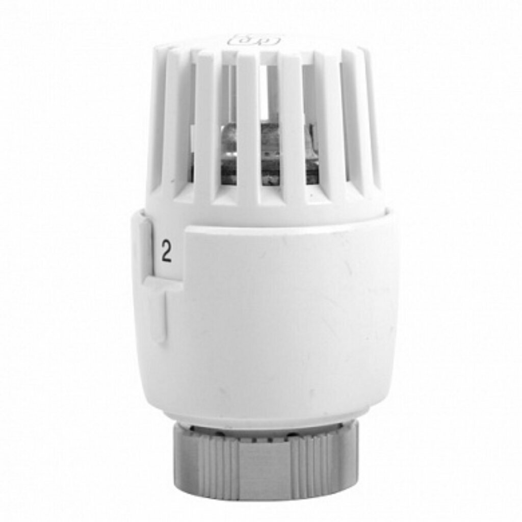 Термостатическая головка STU UNO, пластик/латунь, 3/4", автоматическая регулировка