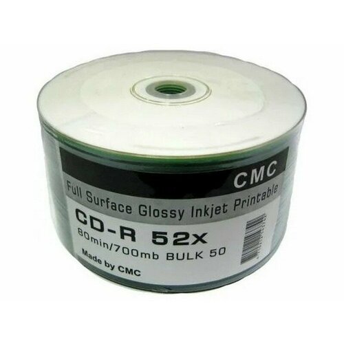 Диск CD-R CMC 80 52x Bulk/50 (cmc004)