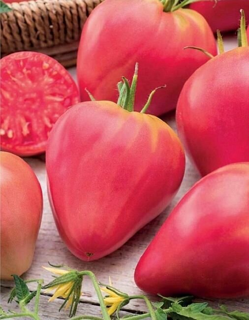 Коллекционные семена томата Малиновое Бычье Сердце