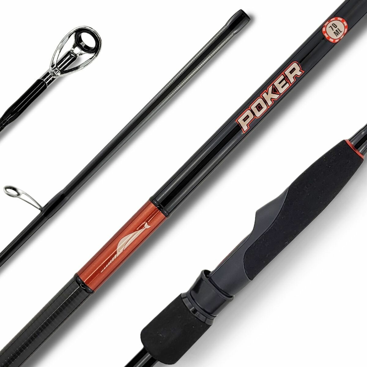 Спиннинг для рыбалки Narval FISHING POKER 662L 1.98м до 12гр Ex-Fast