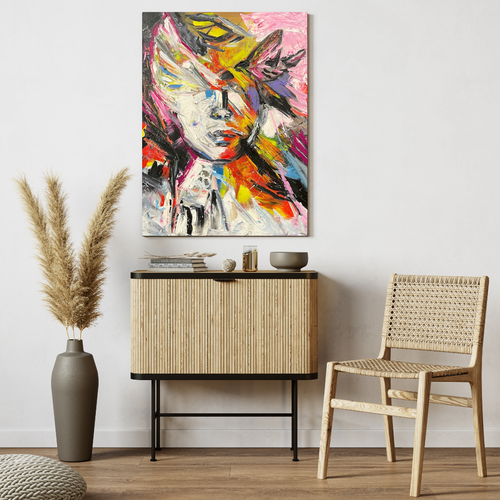 Картина ручная работа масло DariArt «Крылья» 40х50см