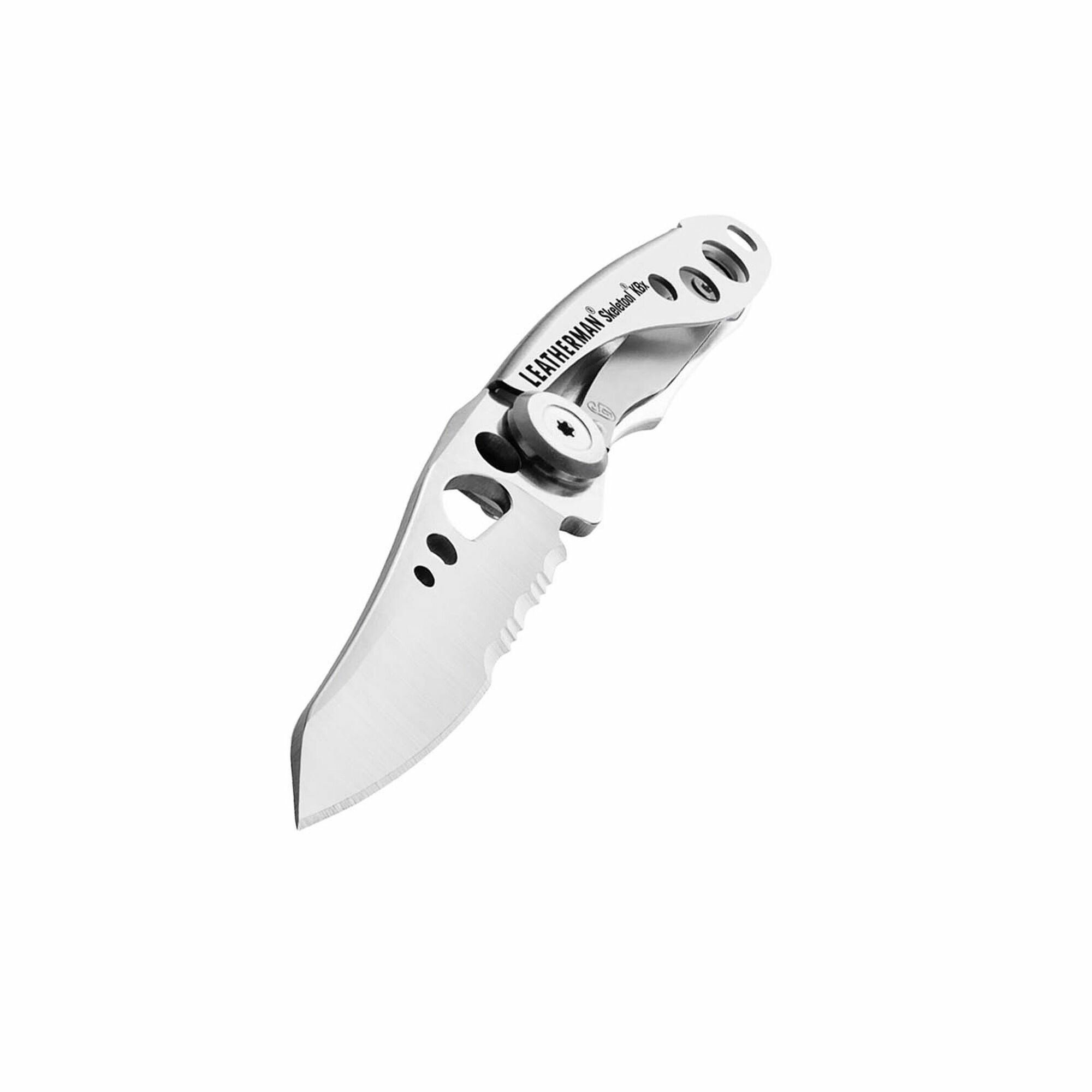 Складной нож LEATHERMAN Skeletool Kbx, серебристый [832382] - фото №13