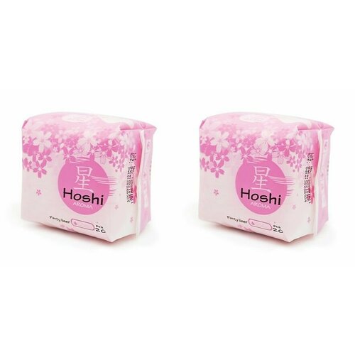 Hoshi Aroma Прокладки гигиенические ежедневные Panty Liner, 150 мм, 20 шт, 2 уп hoshi chamomile dry прокладки гигиенические ежедневные panty liner 150мм 40шт