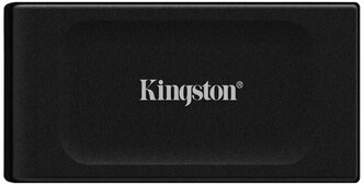 Kingston накопитель External SSD XS1000, 1000GB, Type-C A, USB 3.2 Gen 2, Black SXS1000 1000G