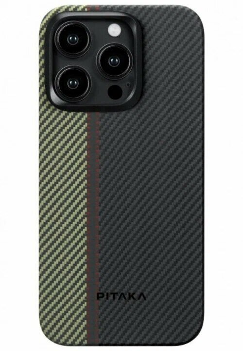 фото Чехол Pitaka Fusion Weaving MagEZ Case 4 для iPhone 15 Pro (6.1"), Rhapsody